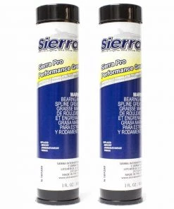 SIERRA Premium Marine Bearing Grease, 2-Pack of 3 oz. Cartridges