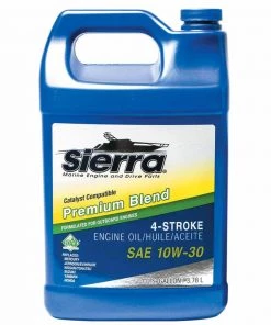 SIERRA 4 Stroke Outboard Motor Oil - 10W-30 - 1 Gallon