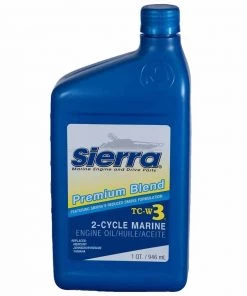SIERRA 2-Stroke Marine Premium Engine Oil - TC-W3 - 1 Quart