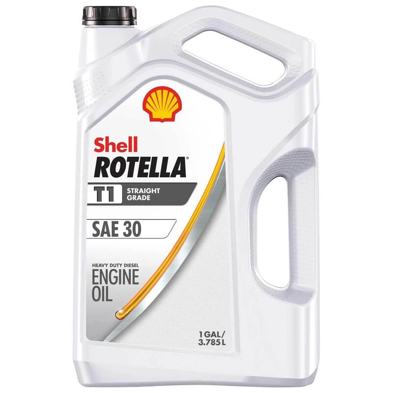 SHELL 30W T1 Rotella Diesel 30W Engine Oil Gallon 1 SHELL 30W T1 Rotella Diesel 30W Engine Oil Gallon