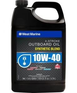 WEST MARINE Premium 10W-40 4-Stroke Oil, Gallon