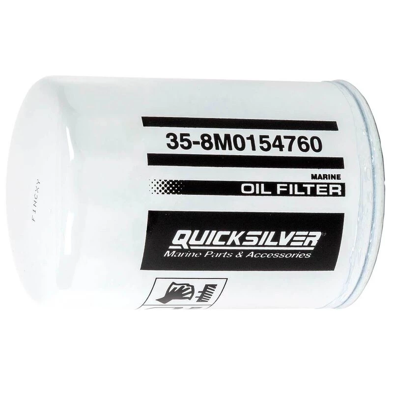 QUICKSILVER 8M0154760 Oil Filter - Crusader, OMC, Pleasure Craft, Marine Power, Volvo, Yamaha, Mallory, Fram, Sierra 1 QUICKSILVER 8M0154760 Oil Filter - Crusader, OMC, Pleasure Craft, Marine Power, Volvo, Yamaha, Mallory, Fram, Sierra