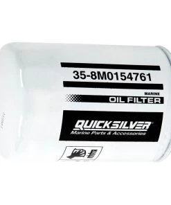 QUICKSILVER 8M0154761 Oil Filter - Crusader, OMC, Pleasure Craft, Marine Power, Volvo, Yamaha, Mallory, Fram, Sierra