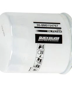 QUICKSILVER 8M0154767 Oil Filter - Johnson, Evinrude, OMC, Volvo, Chrysler, Sierra