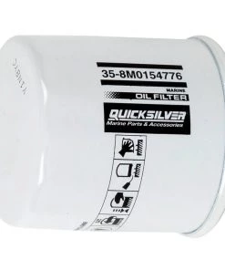 QUICKSILVER 8M0154776 Oil Filter - Yamaha, Honda, Tohatsu, Mallory, Sierra