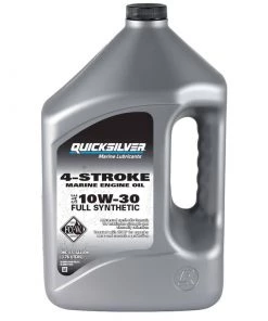 QUICKSILVER 10W30 Full Synthetic 4-Stroke Marine Engine Oil, Gallon