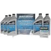 QUICKSILVER 8M0107511 10W30 4-Stroke Outboard Oil Change Kit for 70/90/115 HP (2.1L) Mercury Engines