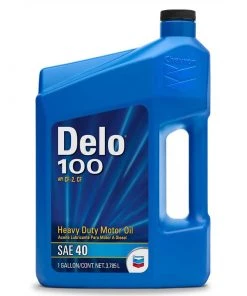 CHEVRON Delo 100 Diesel Engine Oil, SAE 40, 1 Gallon