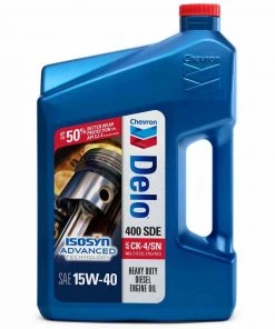 CHEVRON Delo 400 SDE Motor Oil, SAE 15W-40, 1 Gallon
